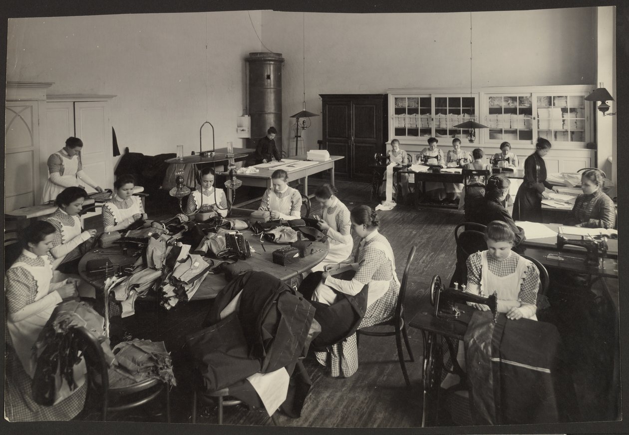 Dress Making Lesson by Karl Karlovitz Bulla