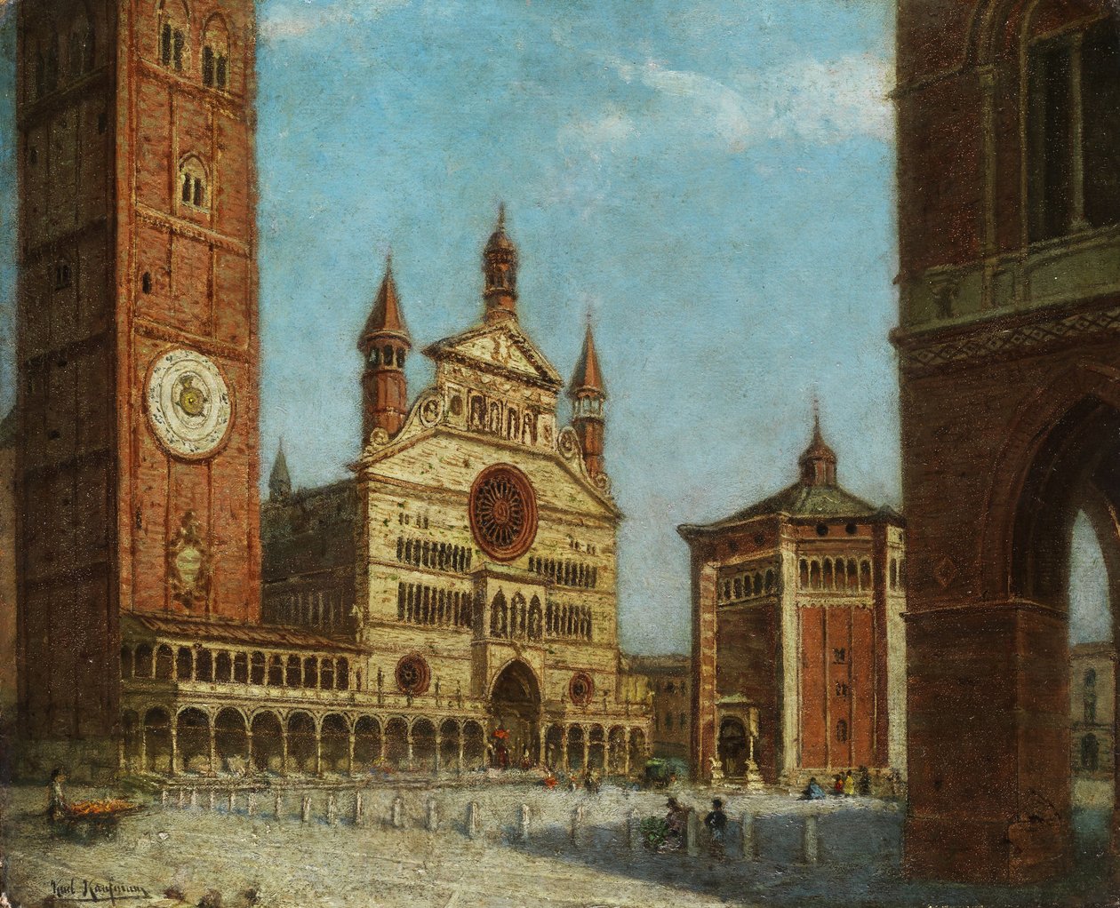 View of Cremona by Karl Kaufmann