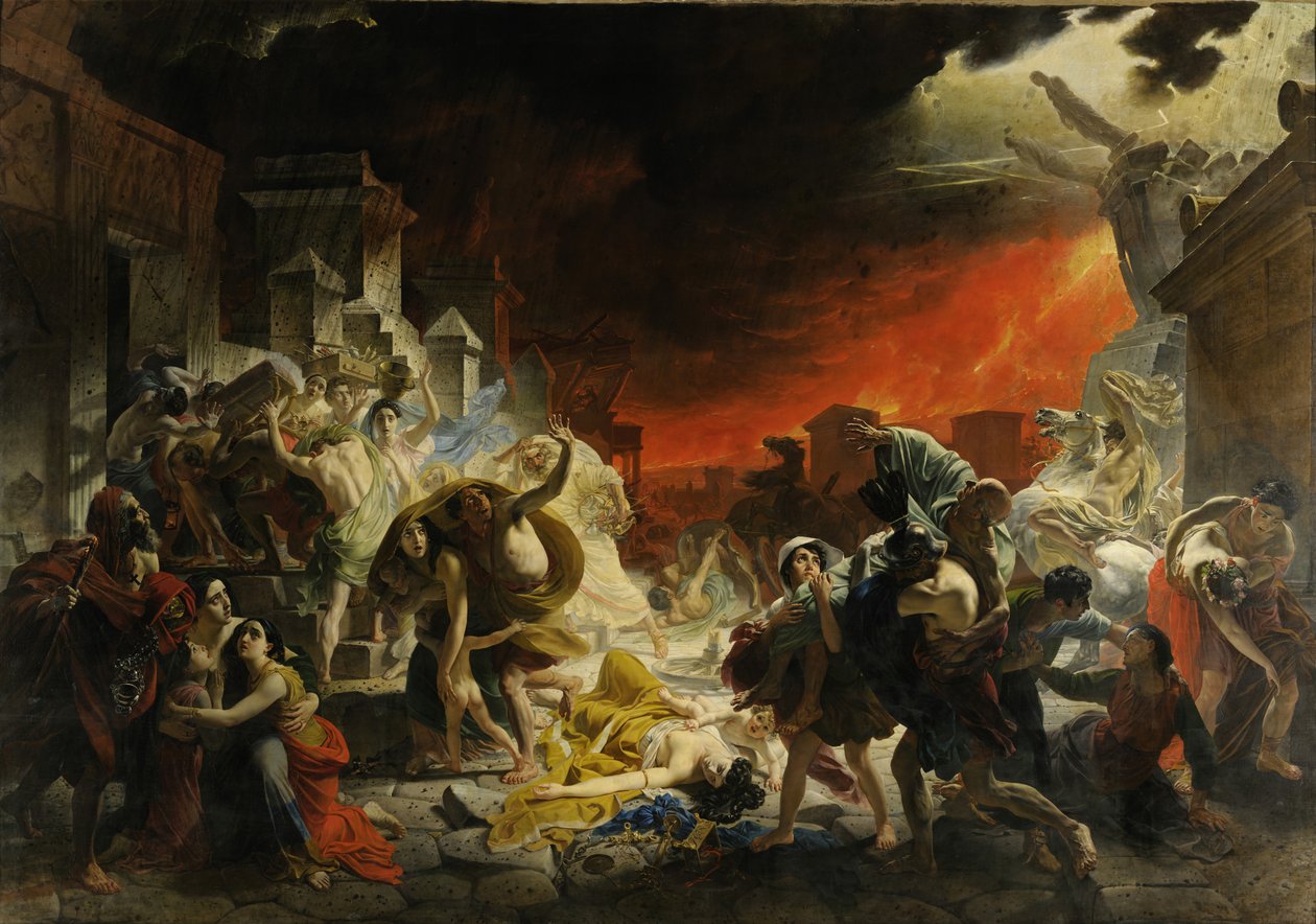 The Last Day of Pompeii by Karl Pavlovich Bryullov