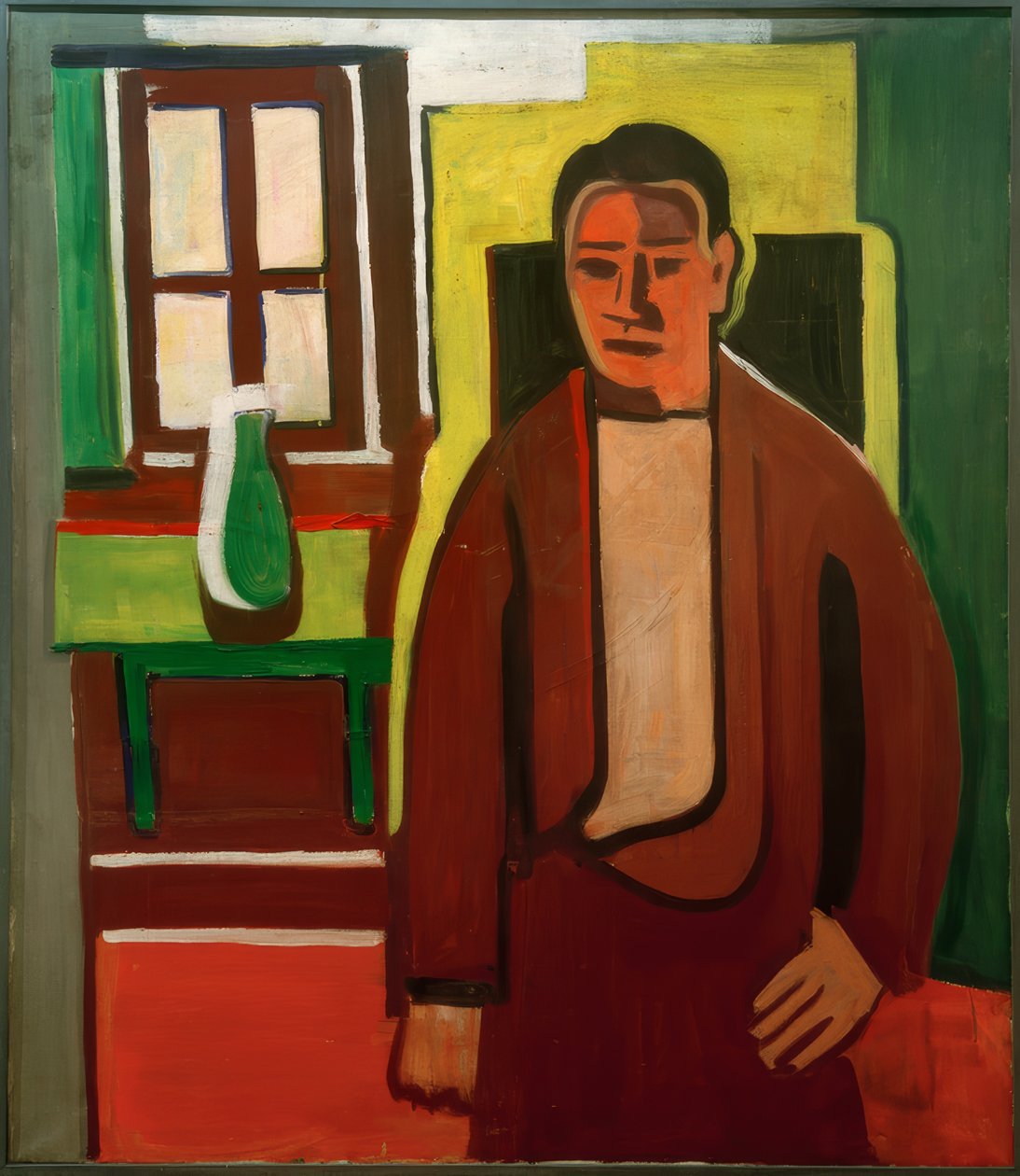 Man Standing by the Window by Karl Tratt