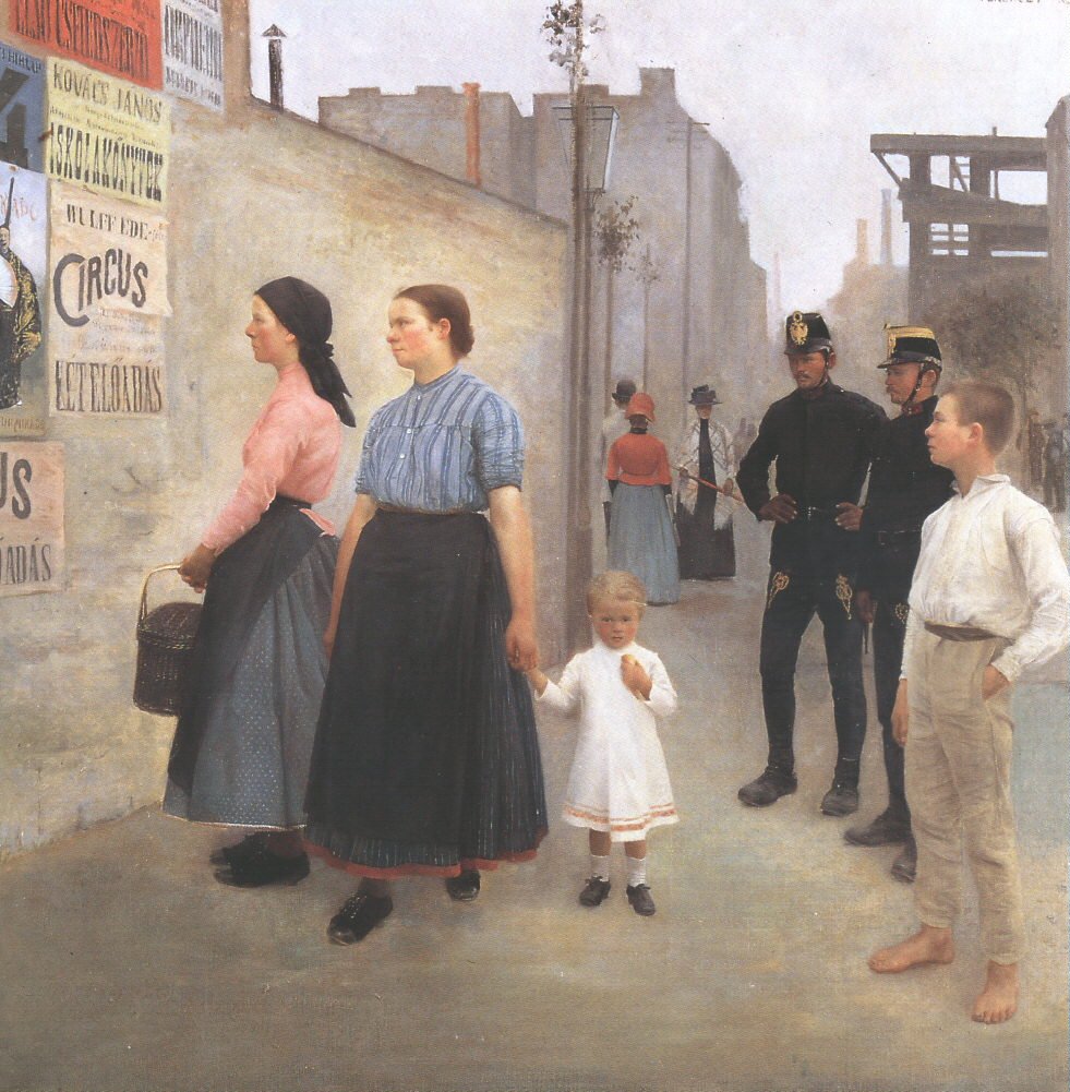 Before the Posters by Károly Ferenczy