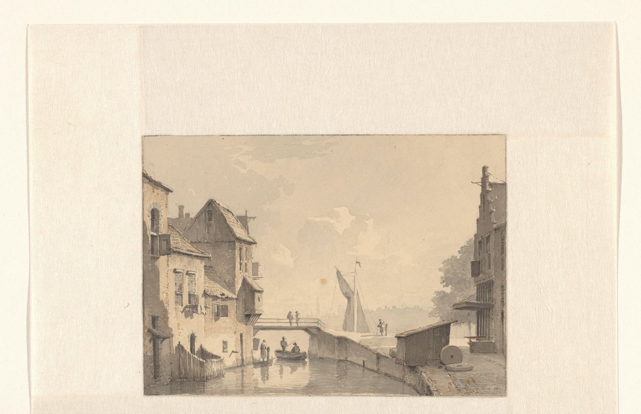 View of a Canal in a City by Kasparus Karsen