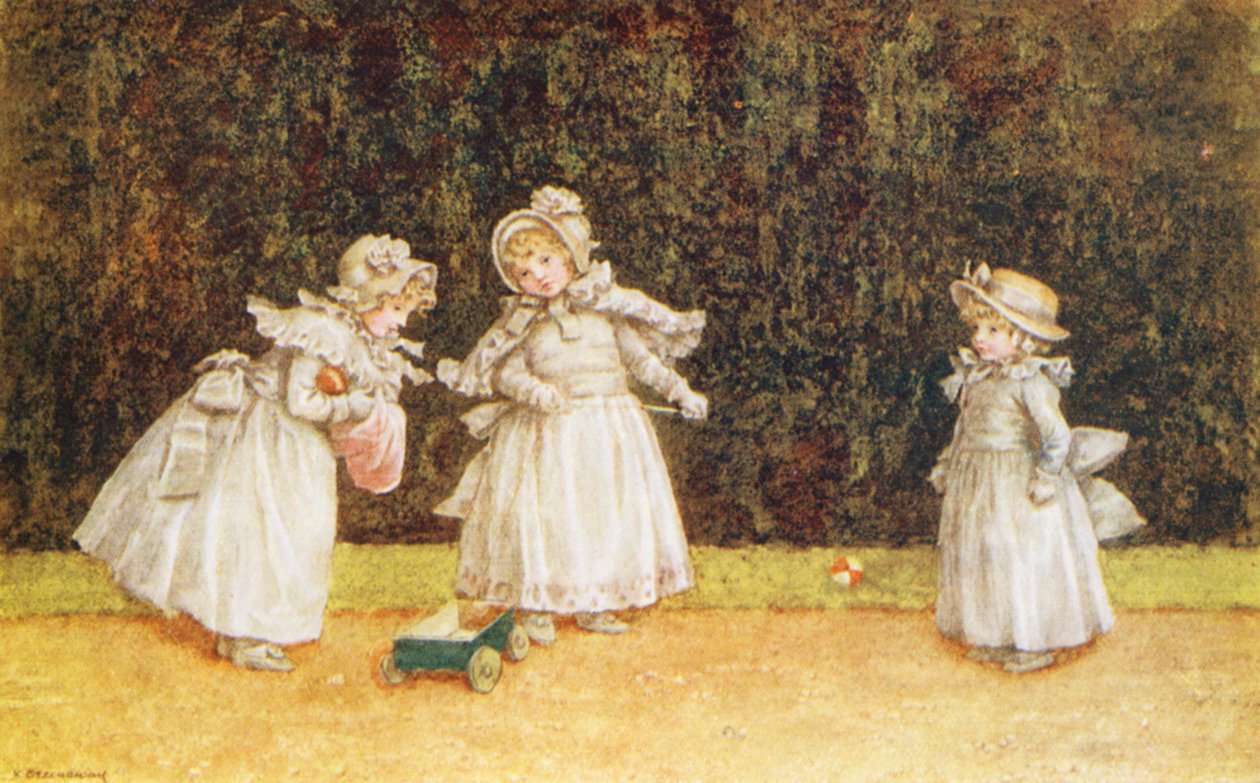 The Little Go-cart by Kate (after) Greenaway