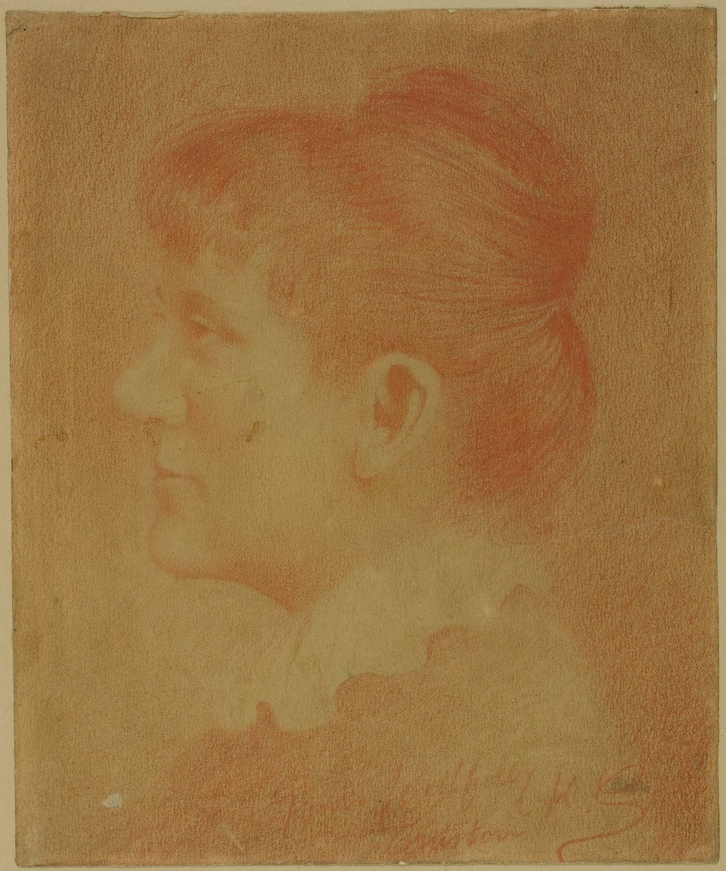 Self-Portrait by Kate Greenaway