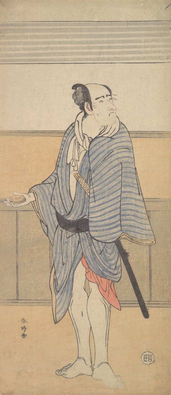 An Unidentified Actor, ca. 1790 by Katsukawa Shunko