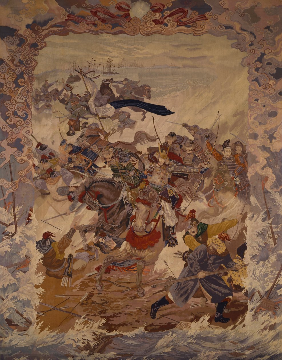 The Mongol Invasion by Kawashima Jimbei Ii