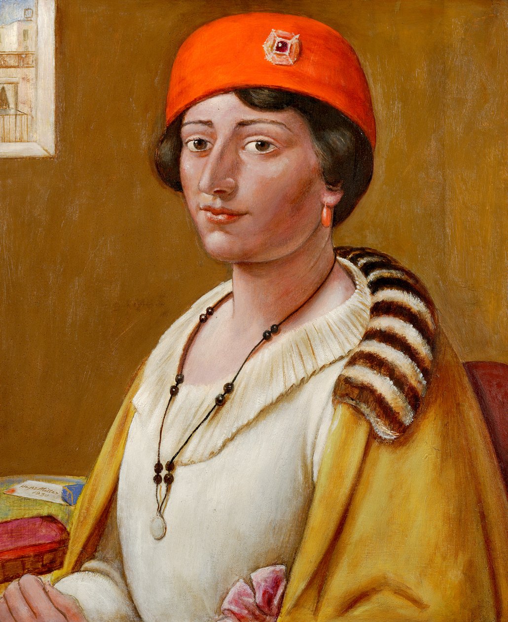 Red Turban by Kenneth Hayes Miller