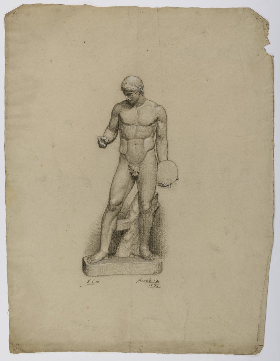 Greco-Roman Discus Thrower by Kenyon Cox