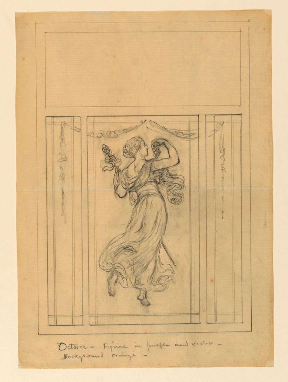 Design for Magazine Cover by Kenyon Cox