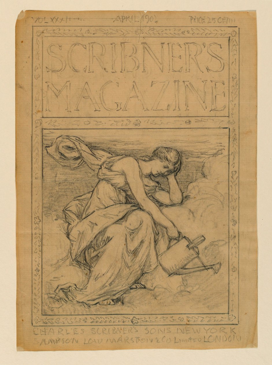 Design for Magazine Cover, Scribner