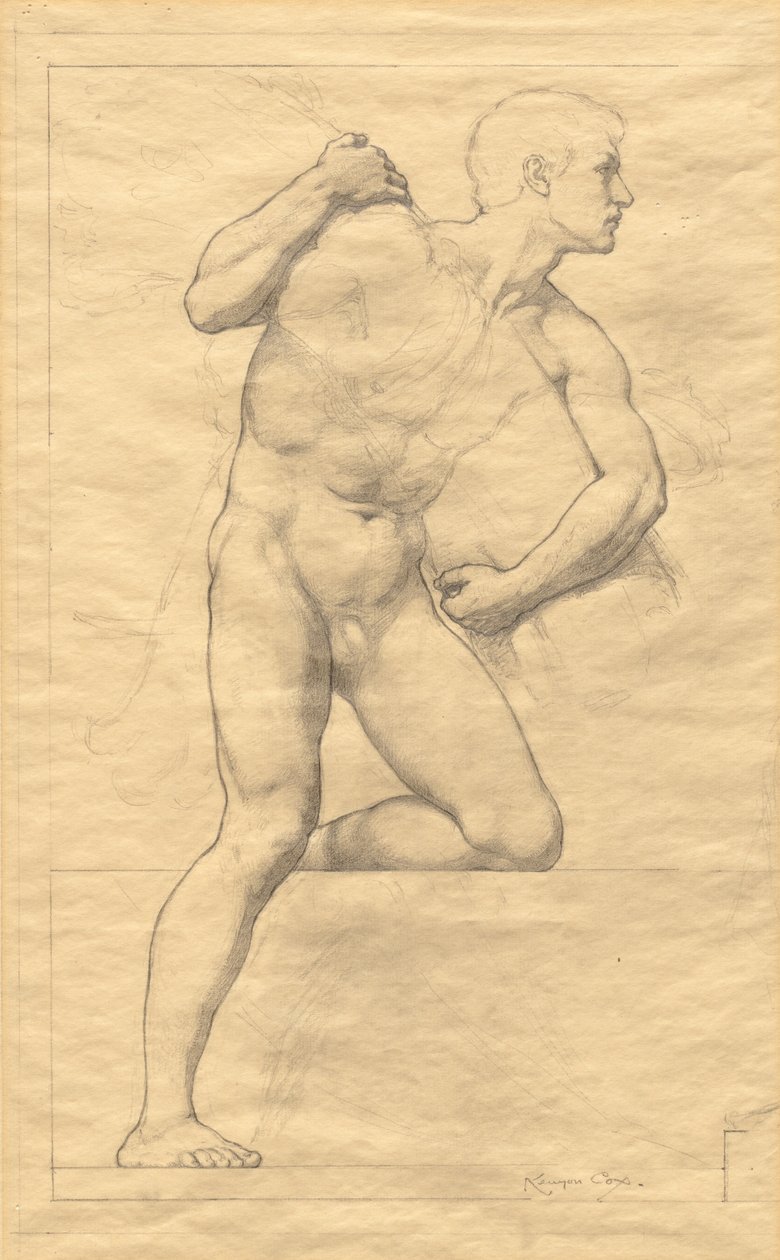 Sketch by Kenyon Cox