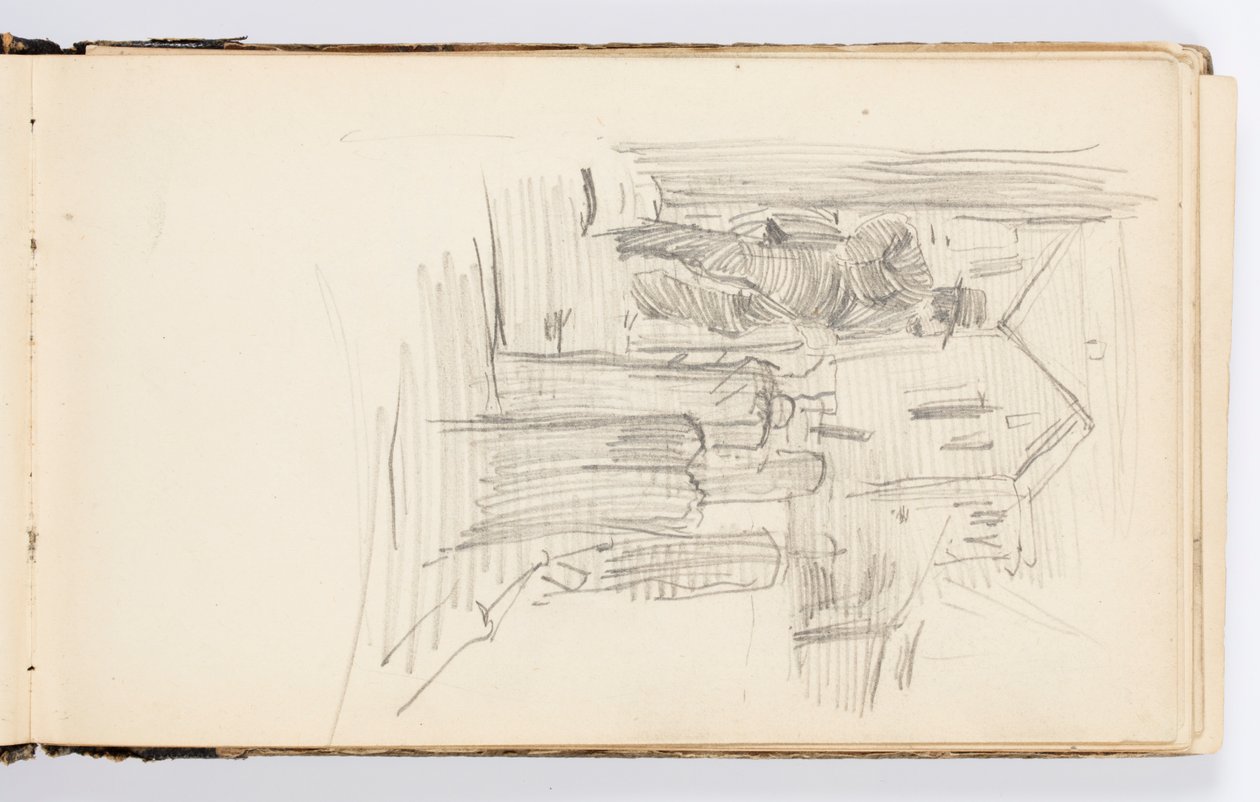 Sketchbook Page by Kenyon Cox