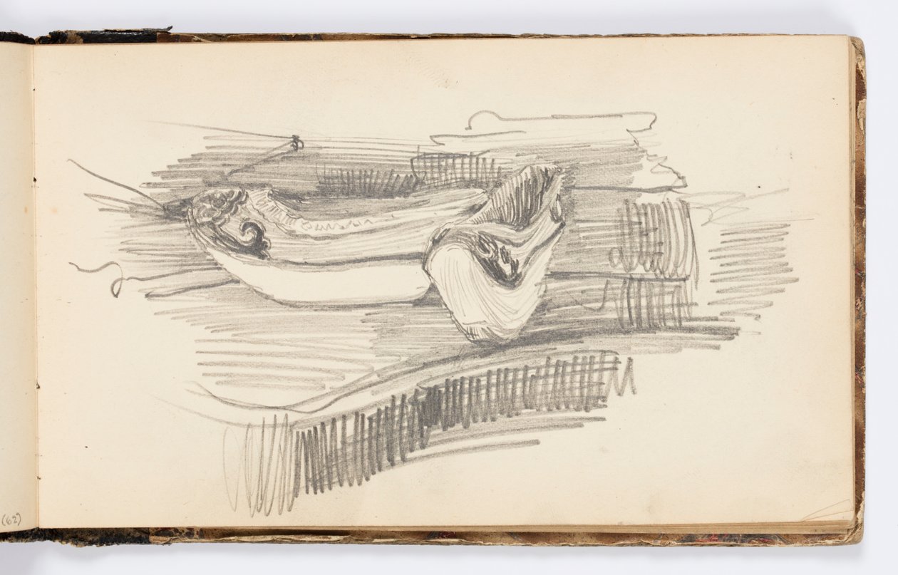 Sketchbook Page by Kenyon Cox