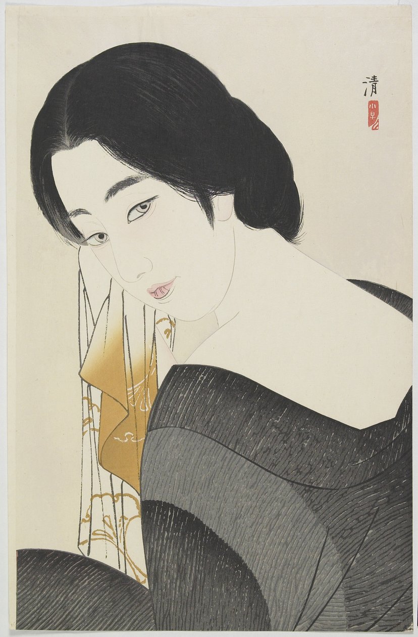After the Bath by Kobayakawa Kiyoshi