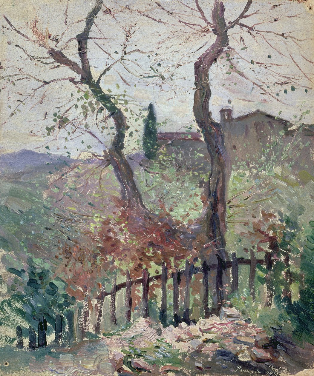 Perugia, Umbria, 1894 by Konstantin Andreevic Somov