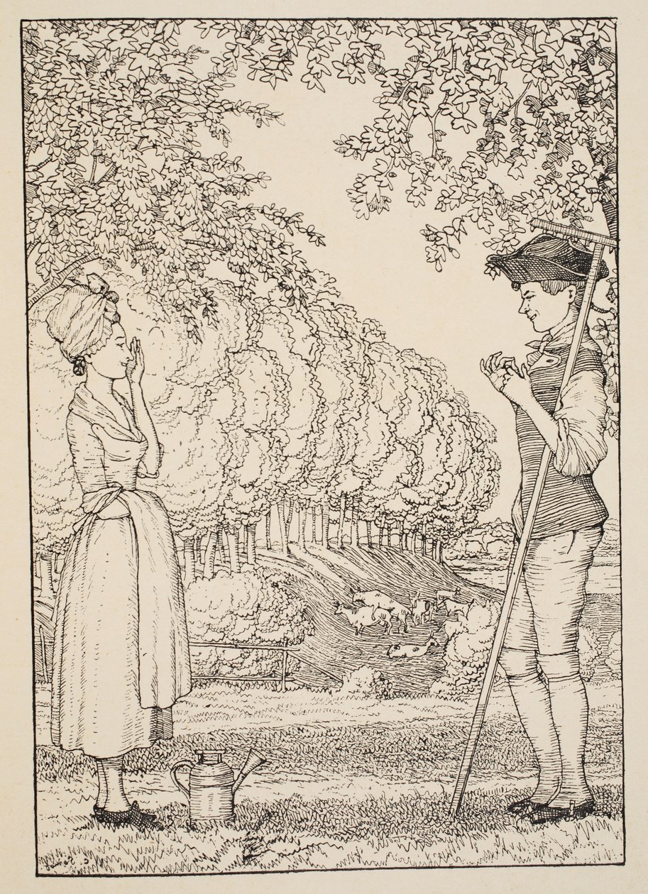 The Happy Agreement by Konstantin Andreevic Somov
