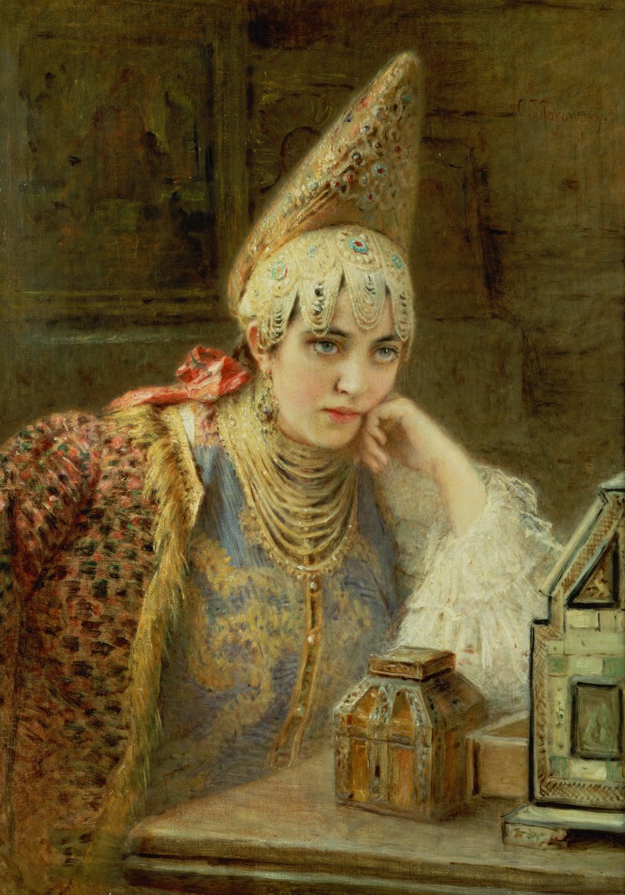 Unknown Image by Konstantin Egorovich Makovsky