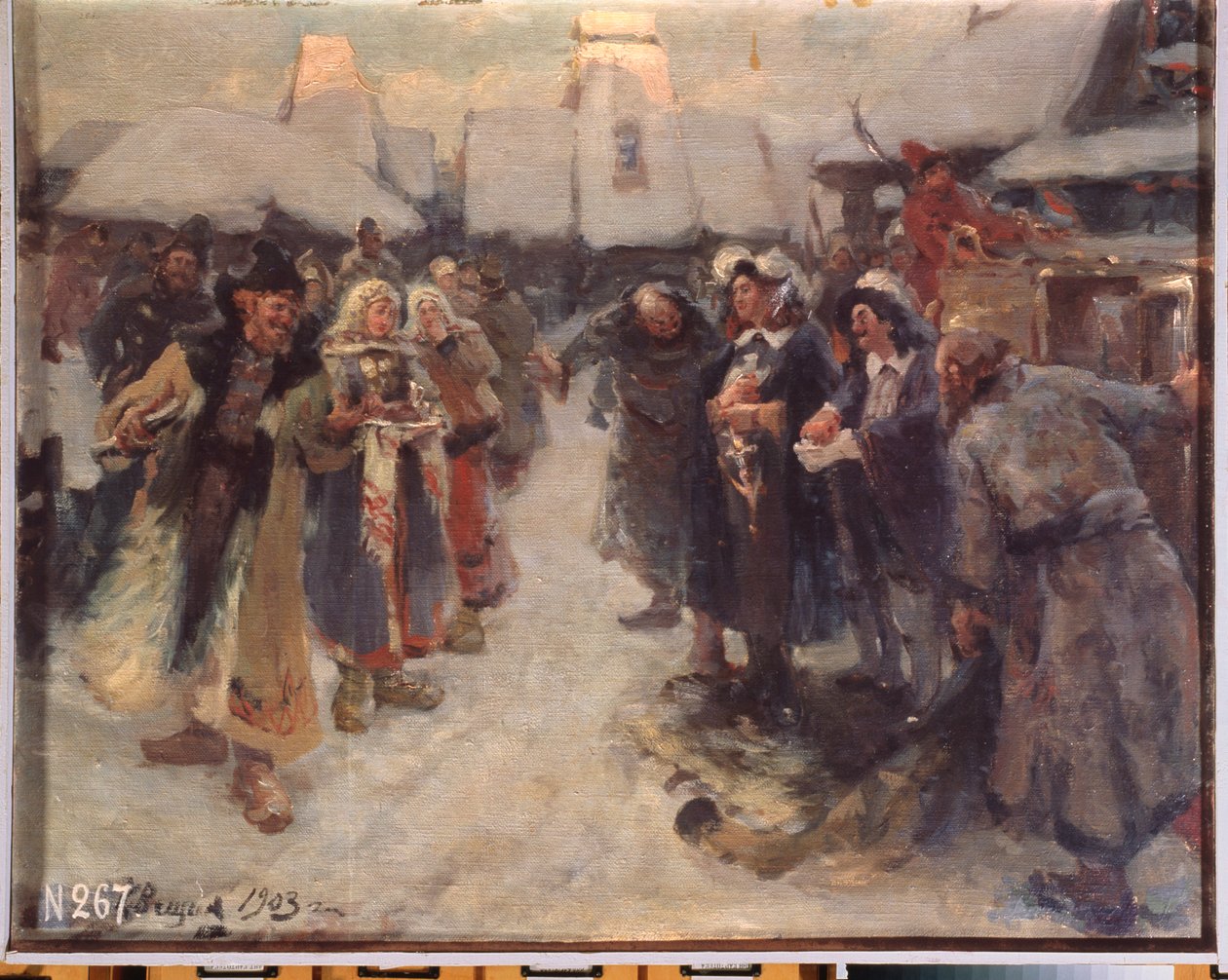 The Foreigners in Moscovy by Konstantin Veshchilov
