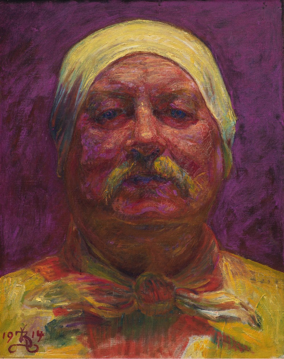 Self-Portrait by Kristian Zahrtmann