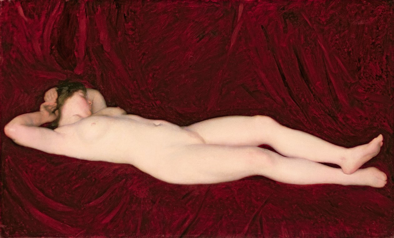 Nude by Károly Ferenczy