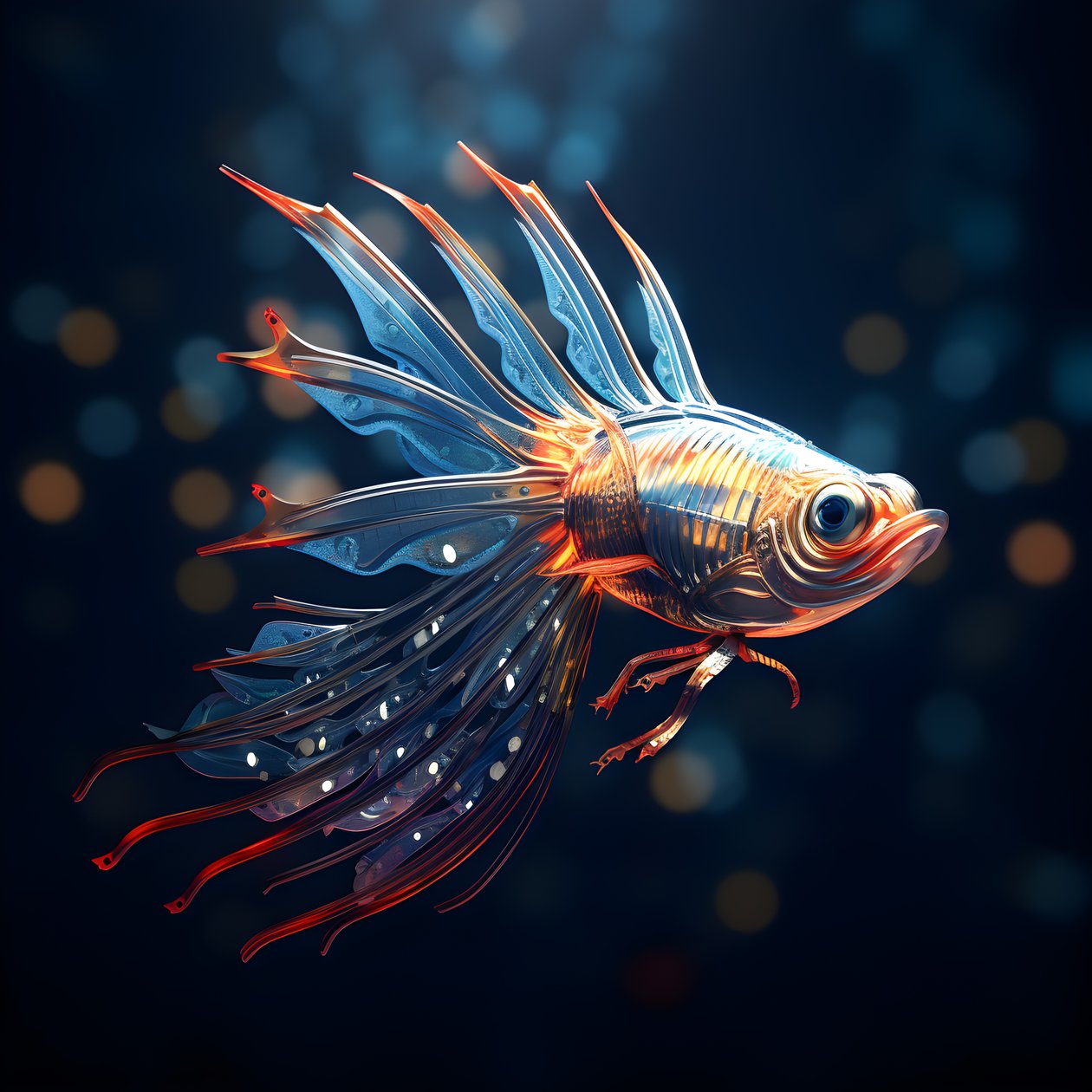 A Flying Fish 2 by Kurt Heppke