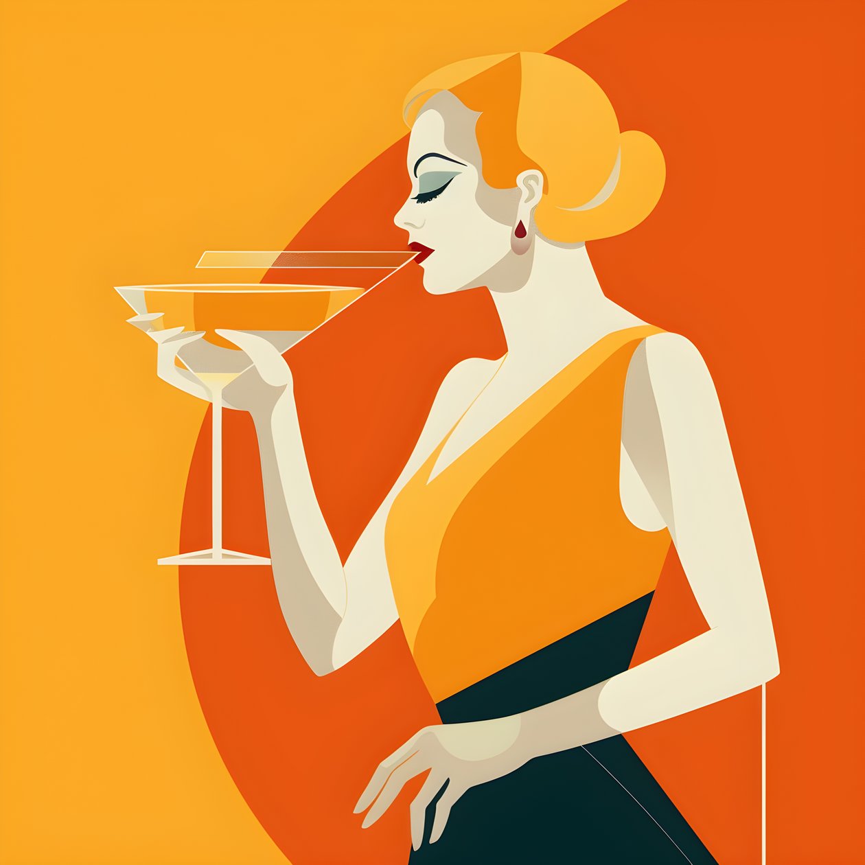 Woman in 1930s Style 2 by Kurt Heppke