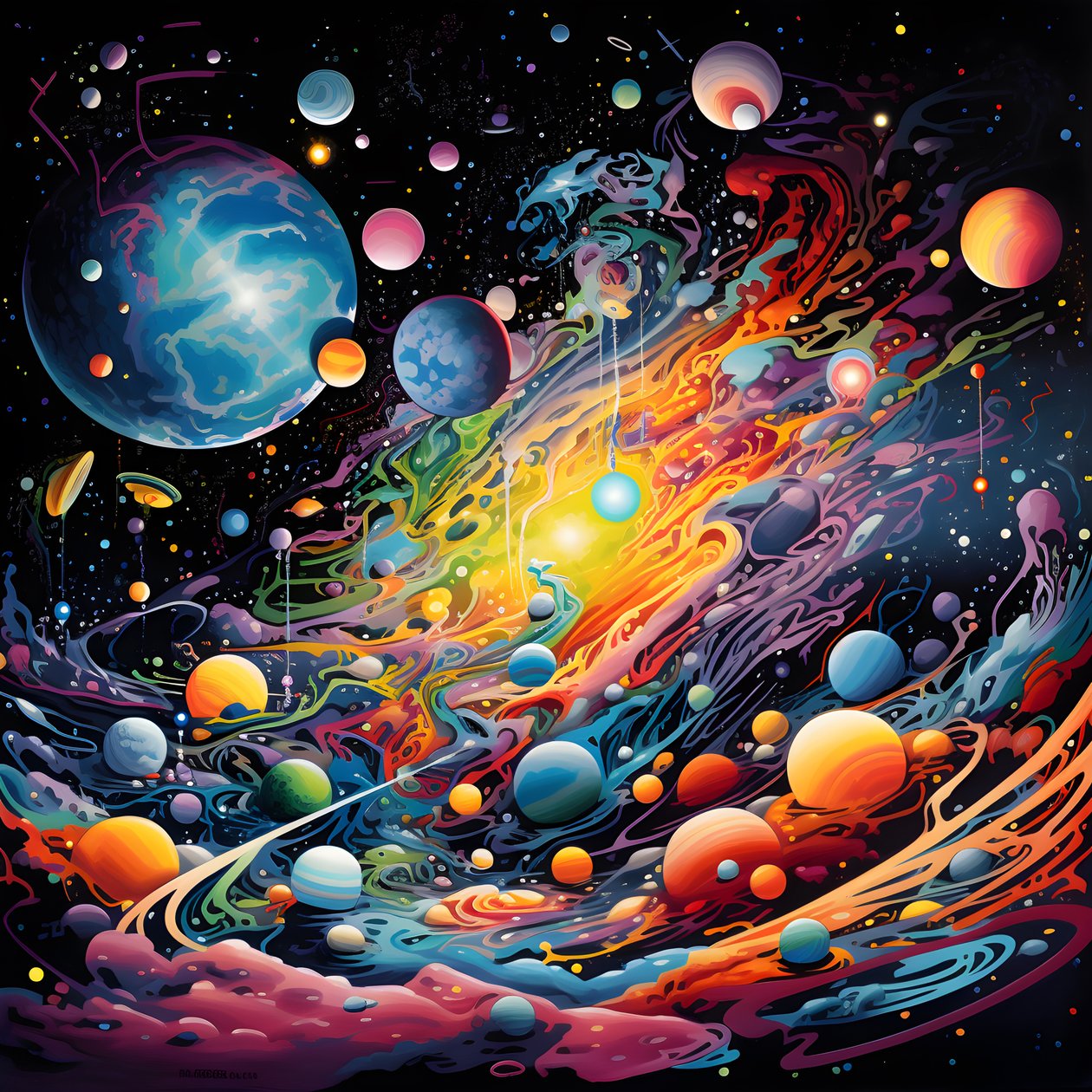 Planetarium in Space 4 by Kurt Heppke