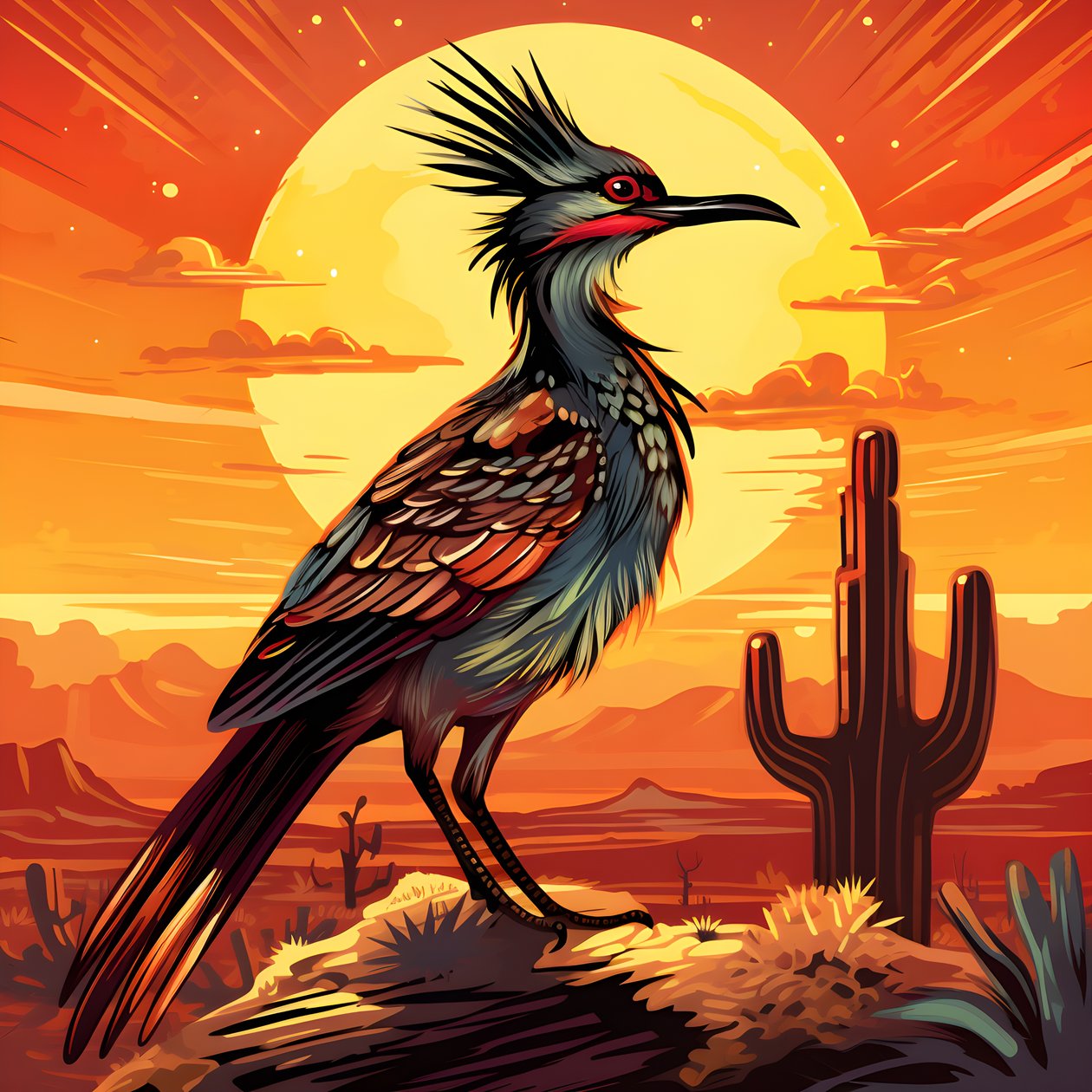 Roadrunner Hot Sun 2 by Kurt Heppke