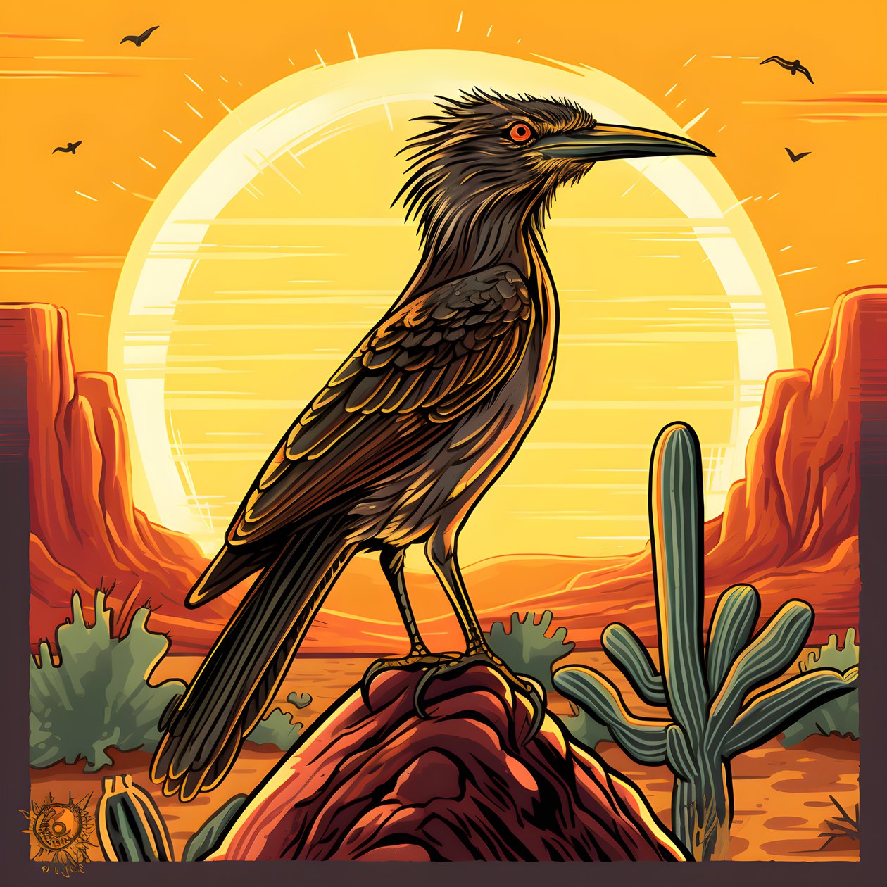 Roadrunner Hot Sun 4 by Kurt Heppke