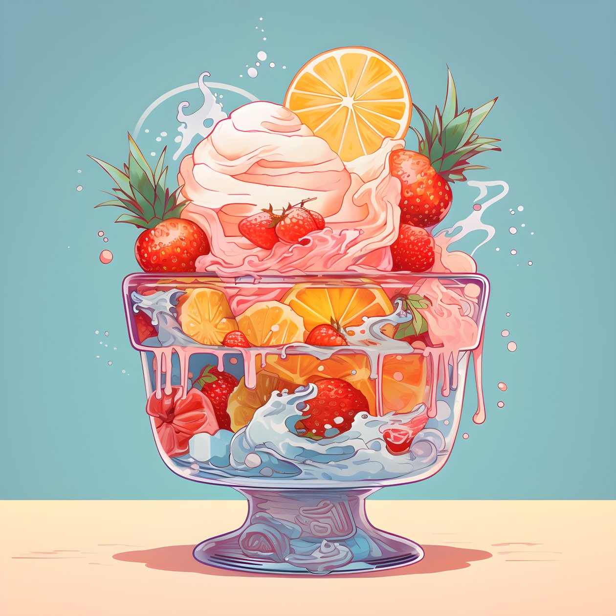Shaved Ice by Kurt Heppke