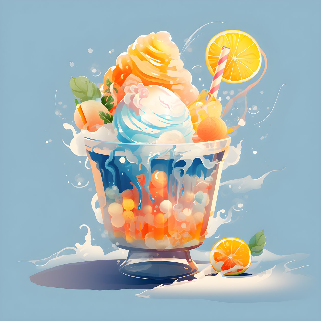 Shaved Ice by Kurt Heppke
