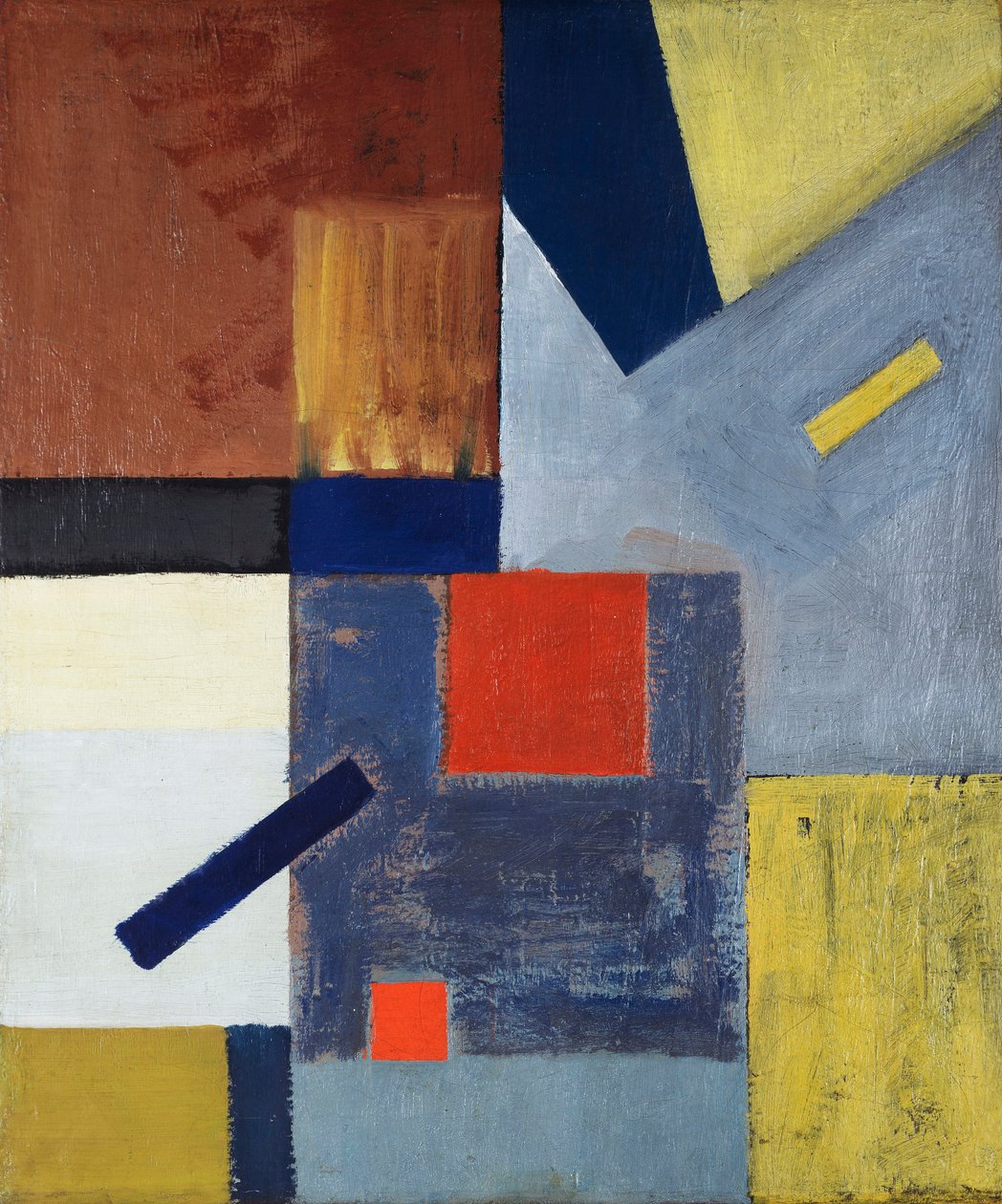 Abstract Composition by Kurt Schwitters