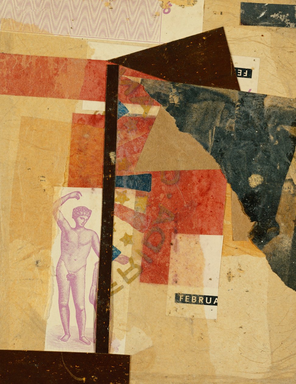 Apollo in February by Kurt Schwitters