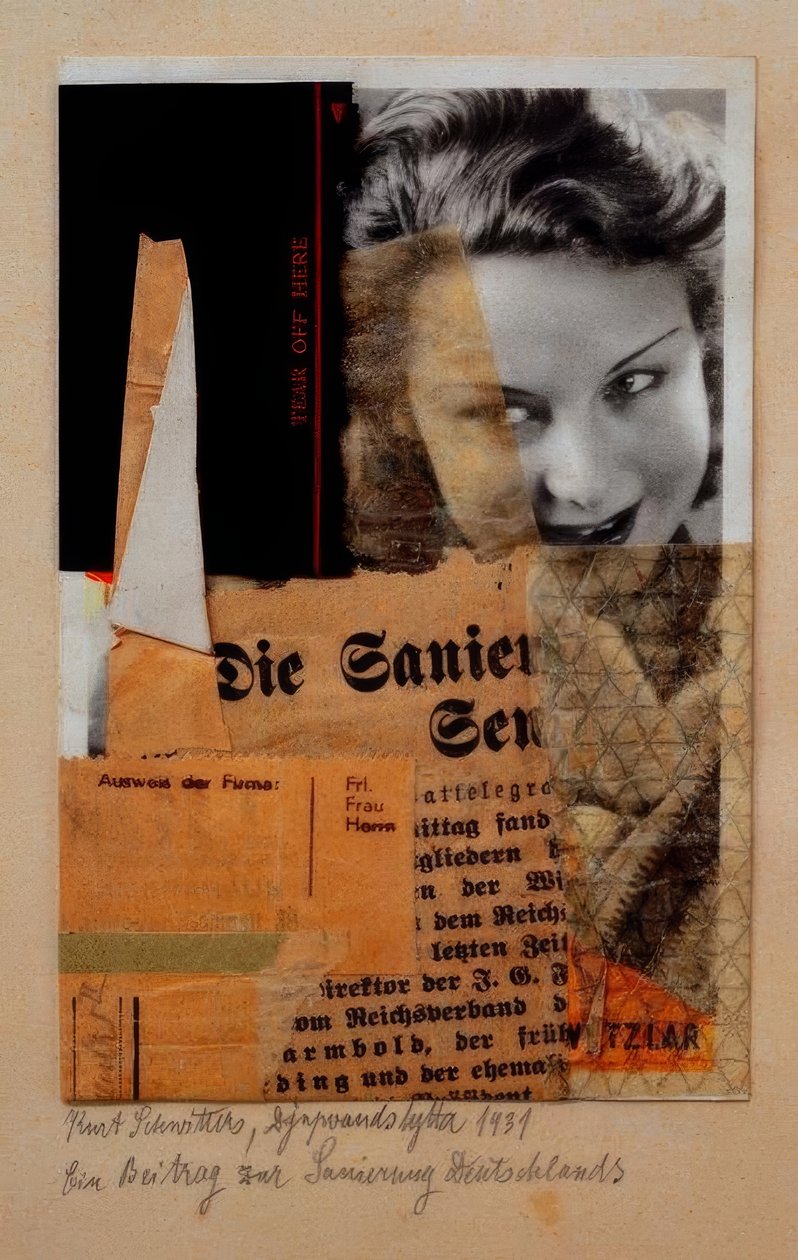 A Contribution to the Rehabilitation of Germany by Kurt Schwitters