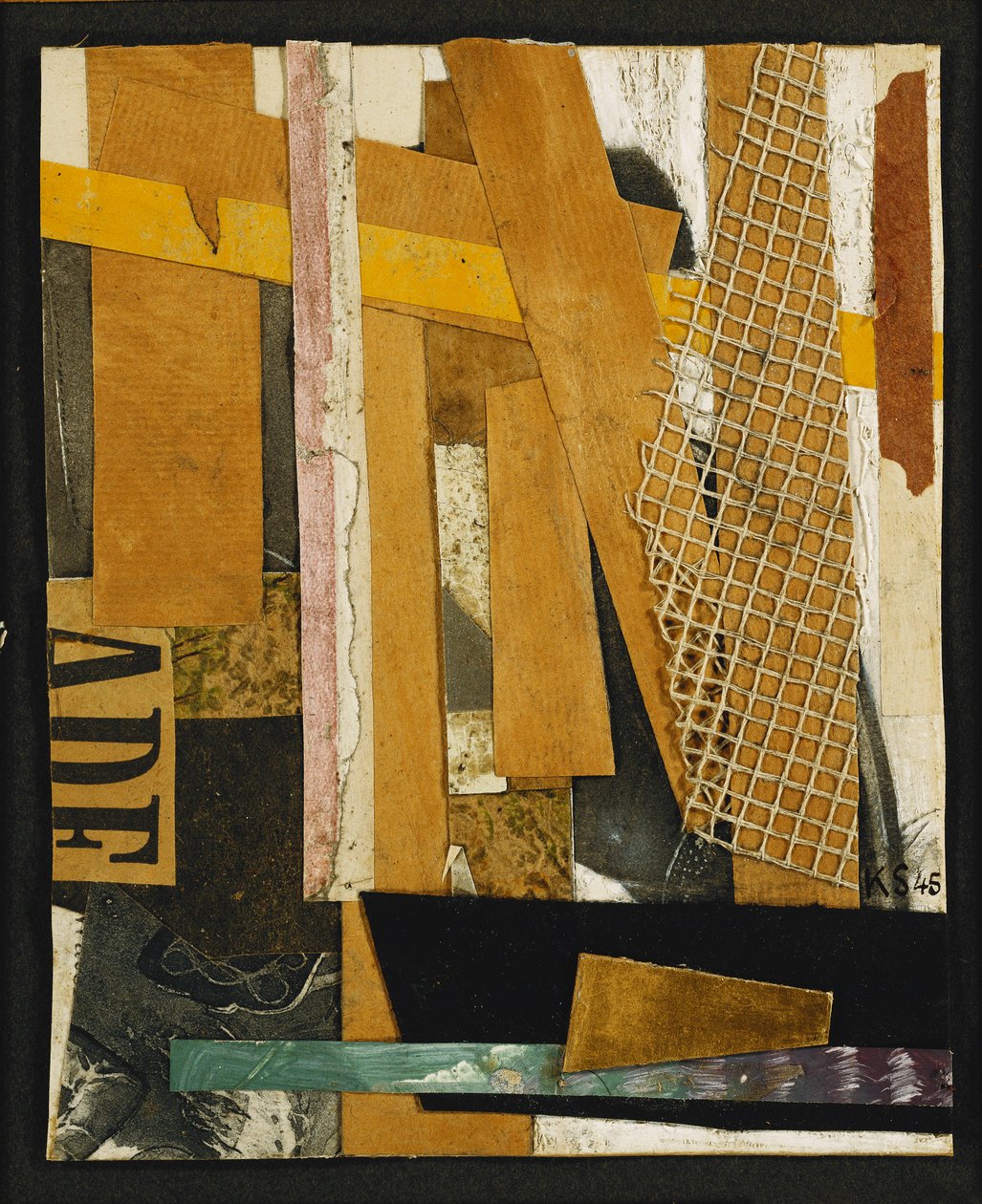 Merz Picture by Kurt Schwitters