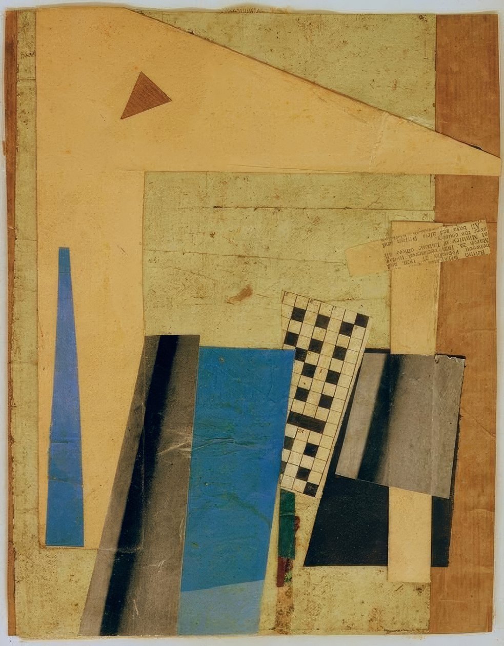 Untitled (Crossword Puzzle) by Kurt Schwitters