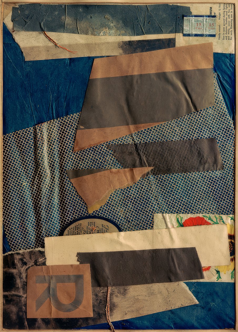 Untitled (R) by Kurt Schwitters