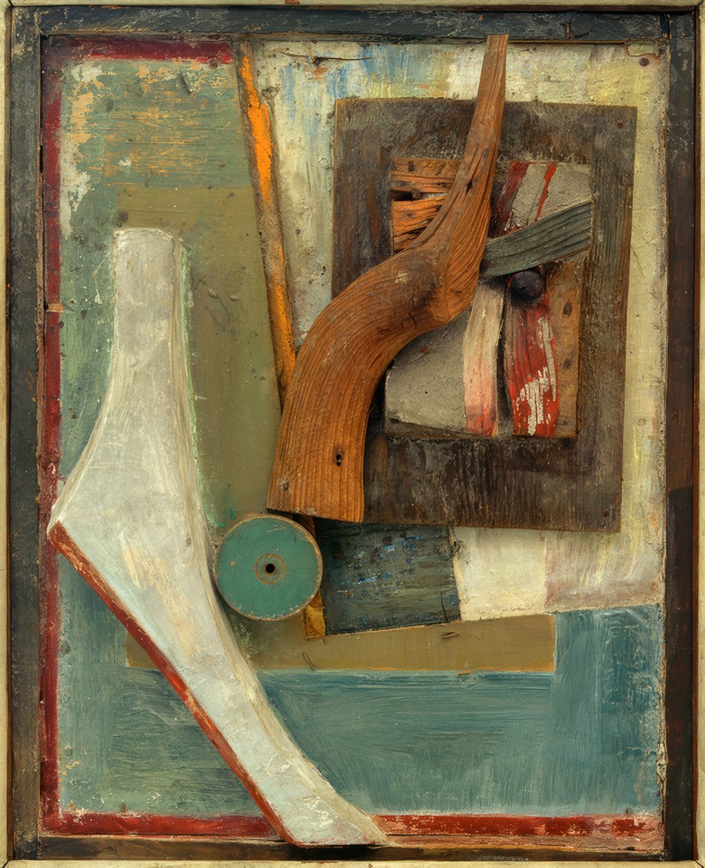 Untitled (Relief in Relief) by Kurt Schwitters