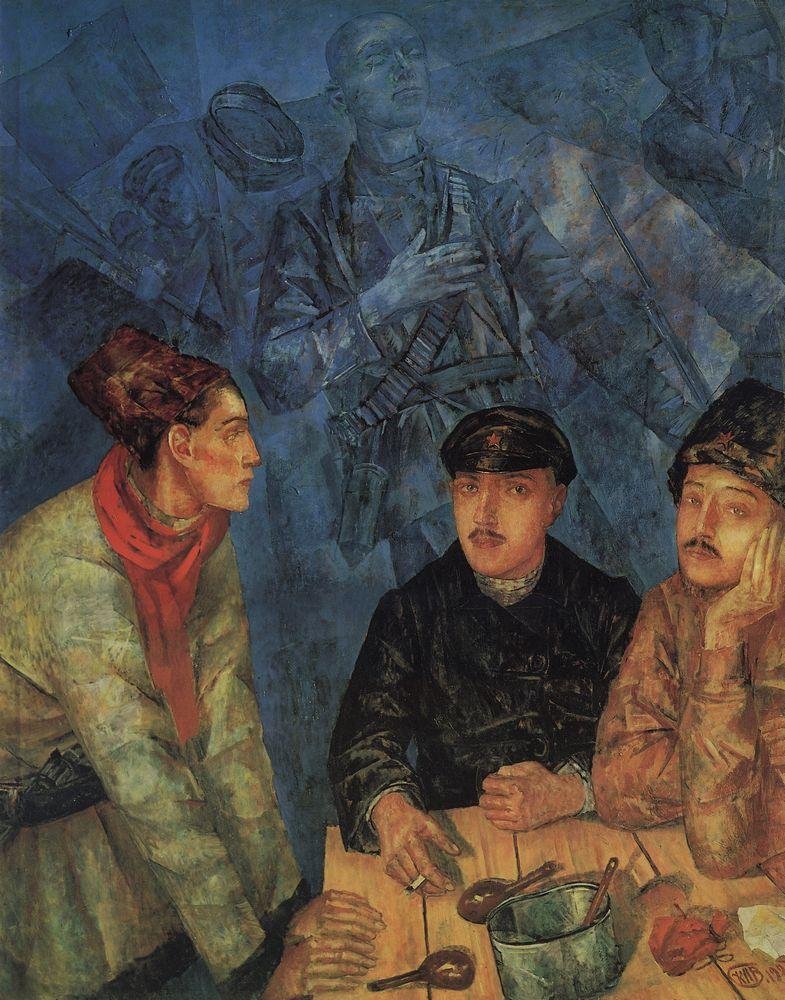 Untitled by Kuzma Petrov Vodkin