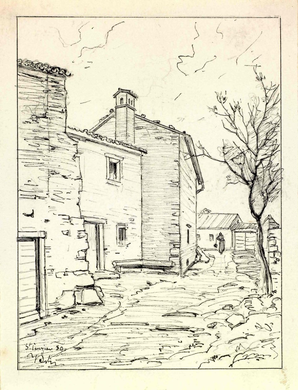 Motif from Skocjan by Ladislav Benesch