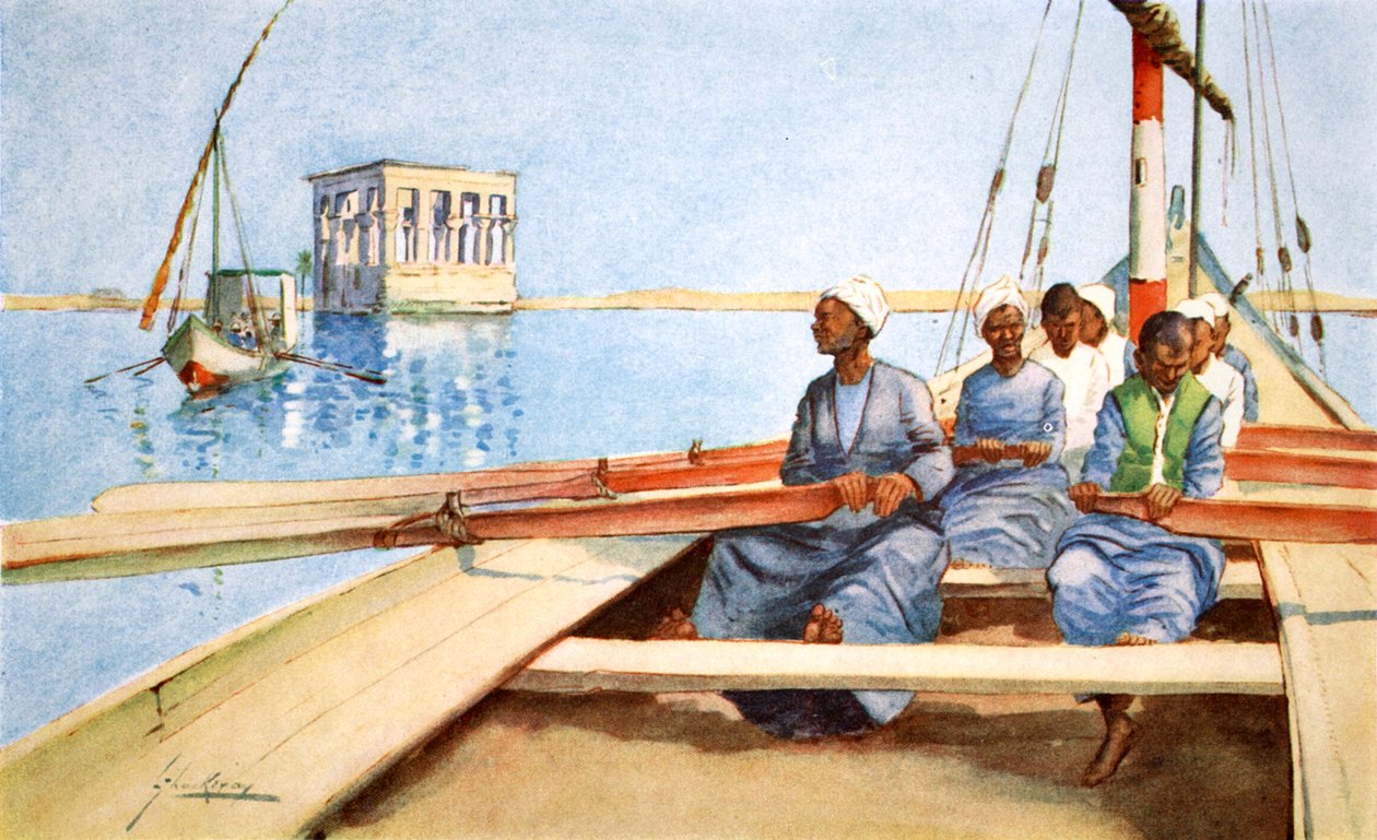 To Philae in a Felucca by Lance Thackeray