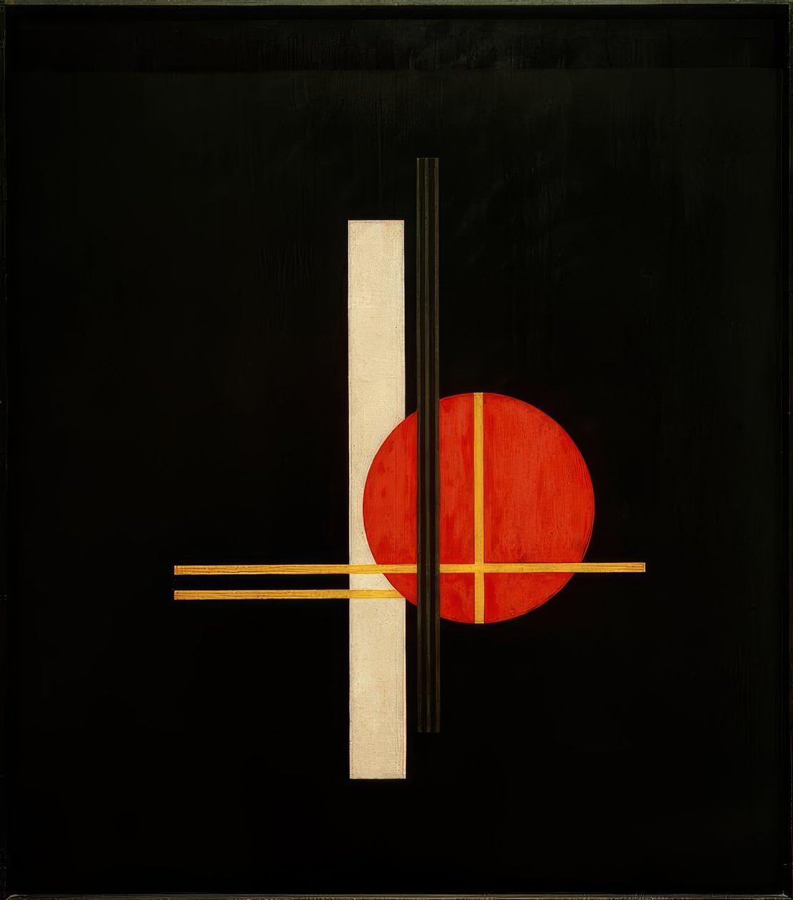 Composition Q XX by Laszlo Moholy Nagy