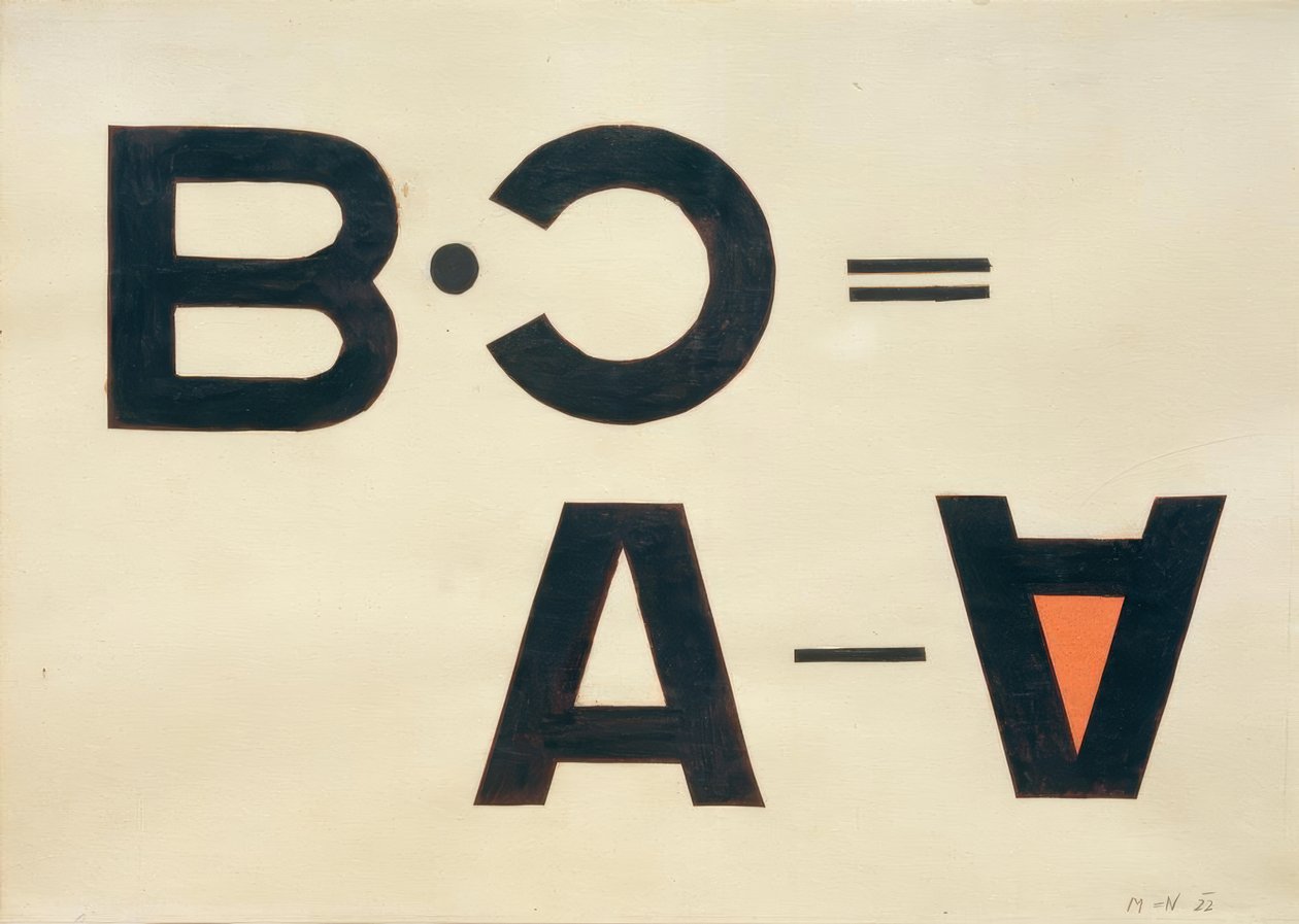 Untitled (Typo Collage) by Laszlo Moholy Nagy