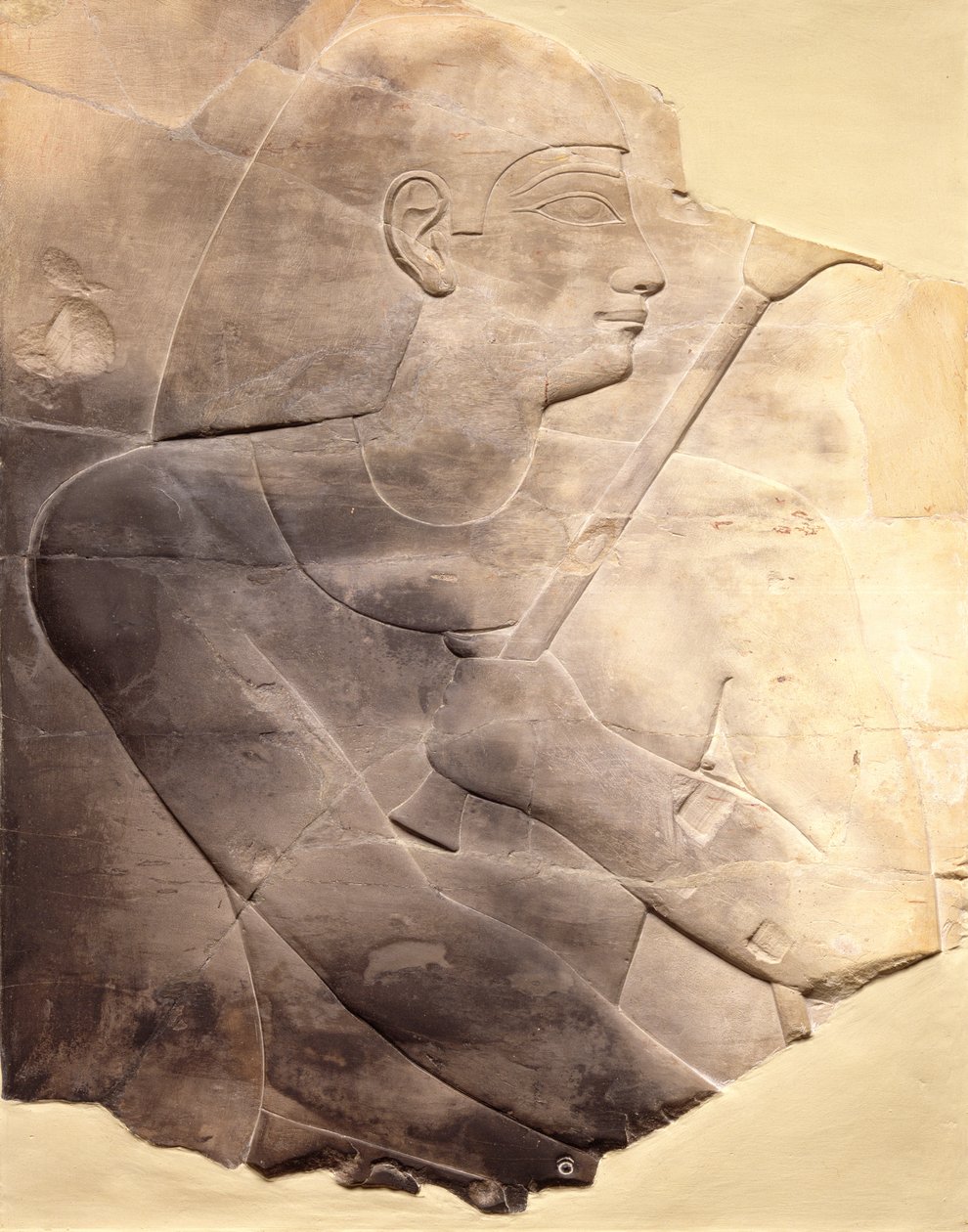 Relief of a High Official, Possibly from Thebes by Late Period Egyptian