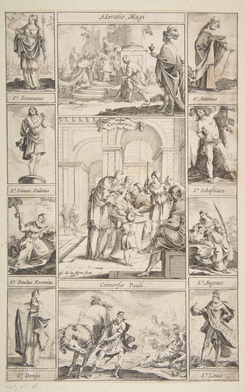 Circumcision by Laurent de la Hyre