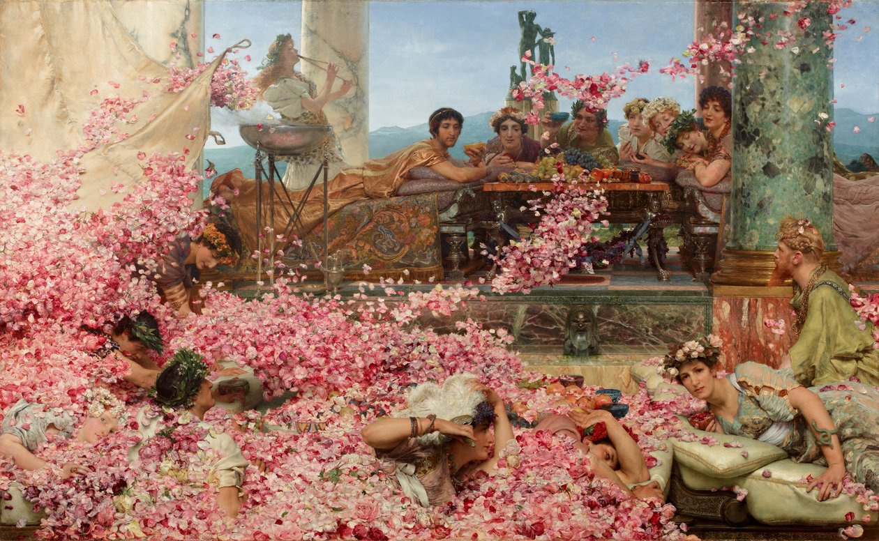 The Roses of Heliogabalus by Lawrence Alma Tadema