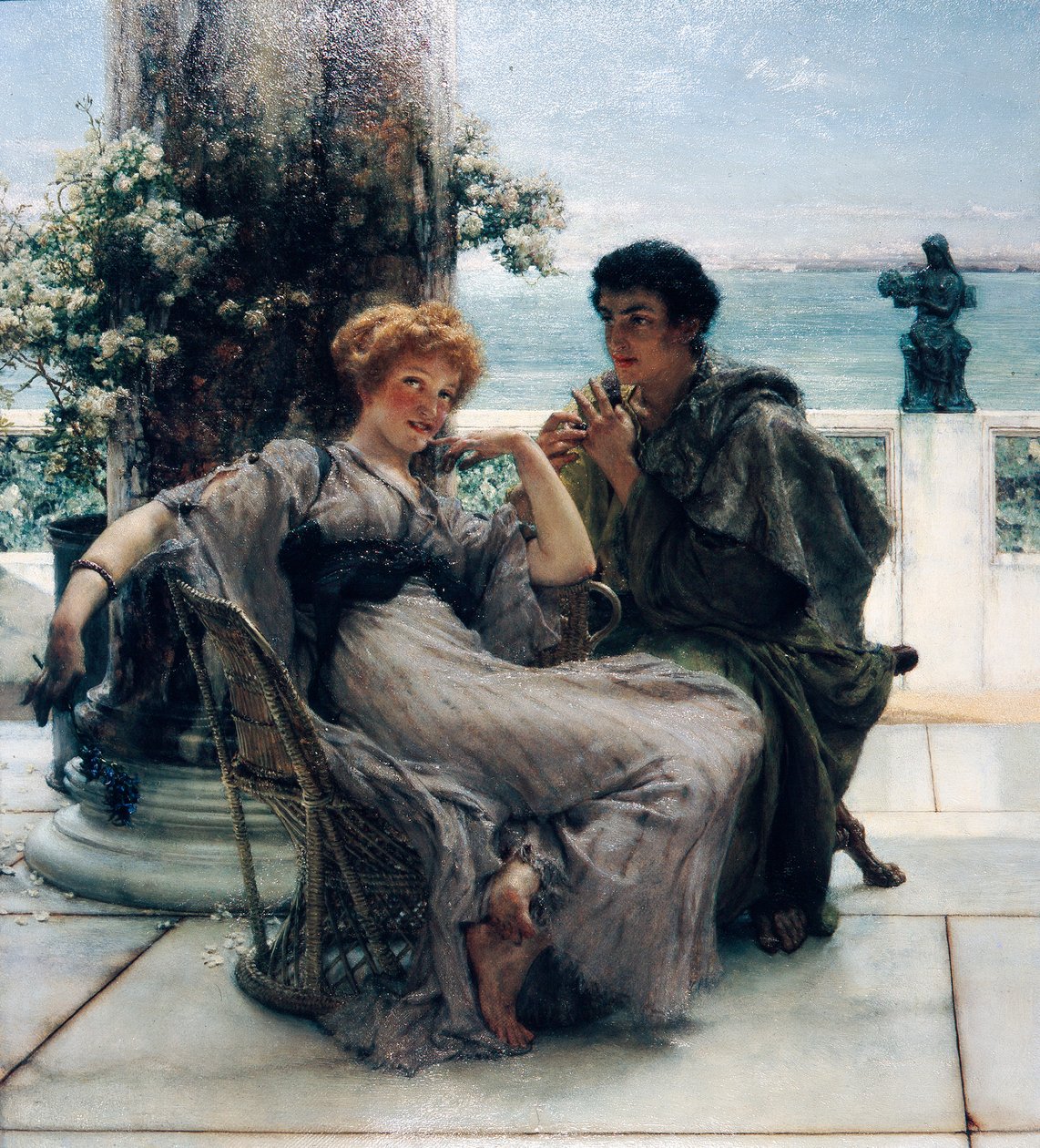 Courtship (The Proposal) by Lawrence Alma Tadema