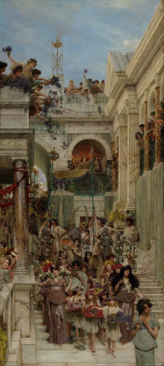 Spring by Lawrence Alma Tadema