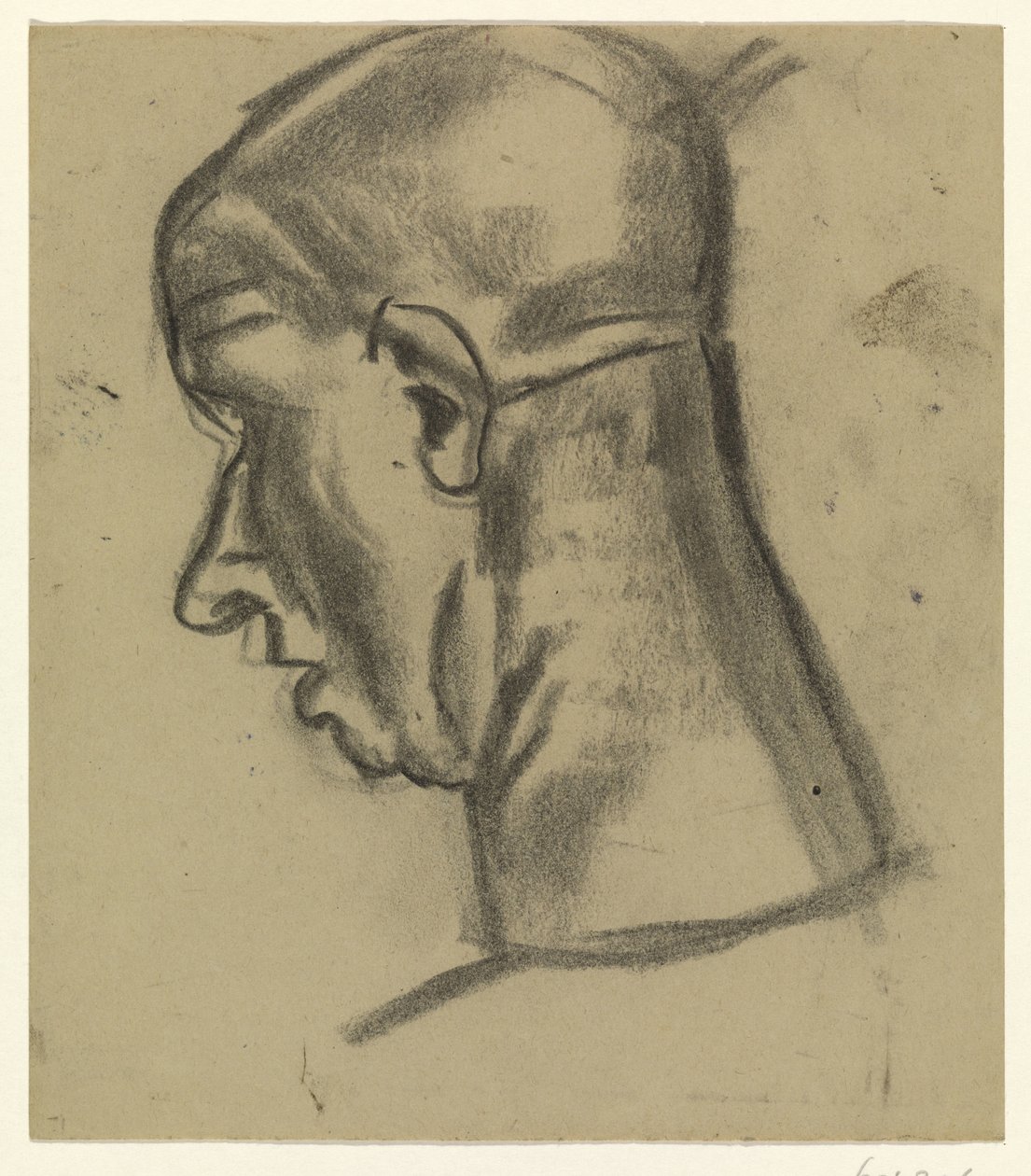 Back of a Bald Man