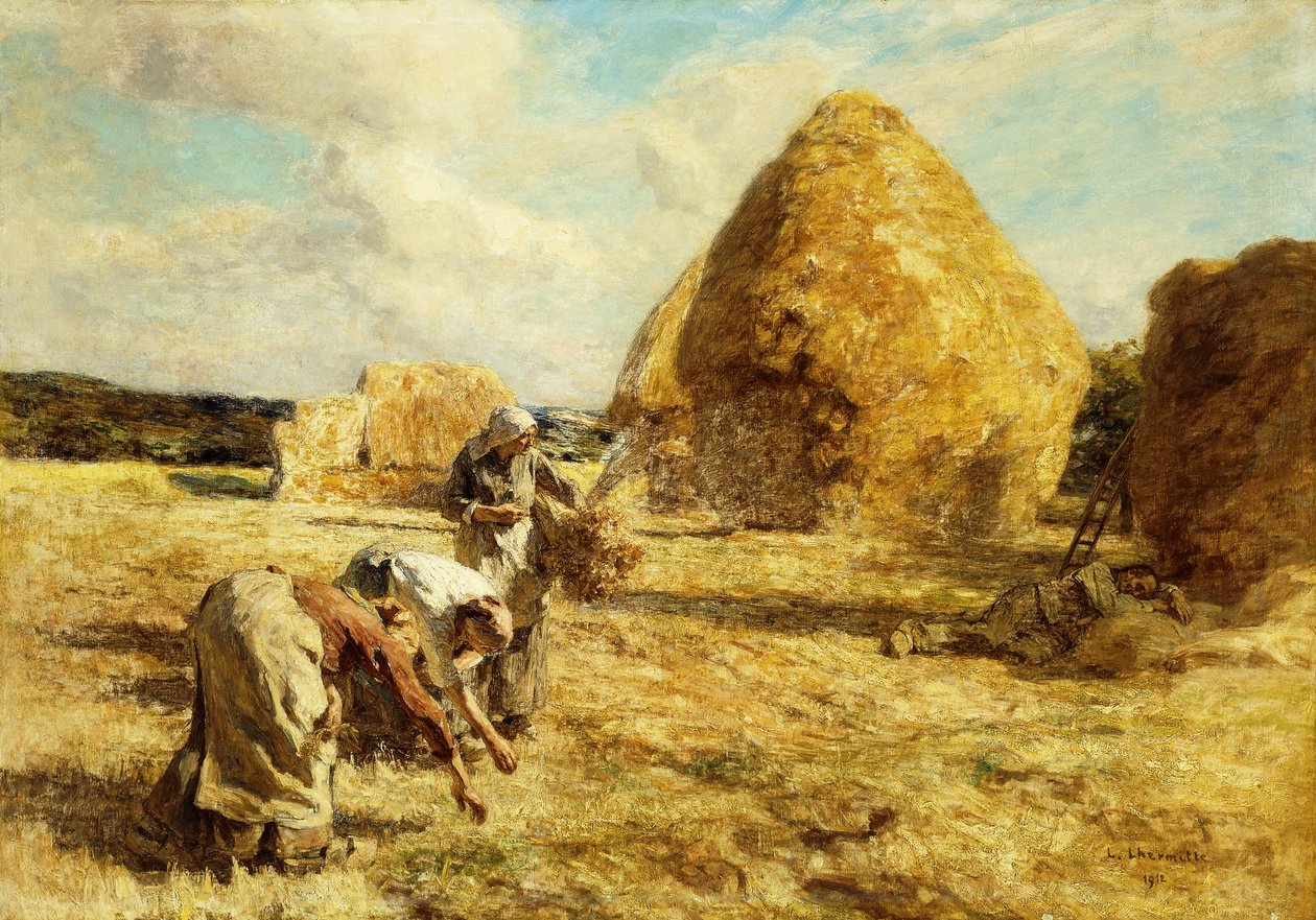The Gleaners by Leon Augustin Lhermitte